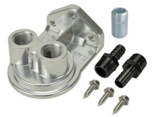 Derale Ports-Up Filter Mount Kit (1/2 Inch NPT) 15708