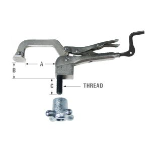 Strong Hand Tools Drill Press Clamp PTTD634