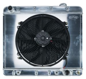 Cold Case 63-66 GM Truck Pickup AT   16" GMT555AK Radiator and Fan Kit