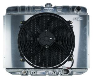 Cold Case 67-70 Mustang 24" SB AT  16" FOM587AK Radiator and Fan Kit