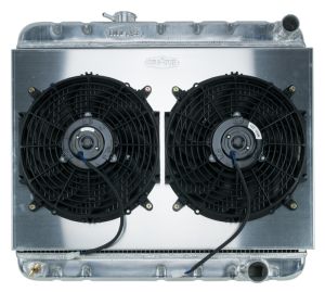 Cold Case 65 GTO w/o AC MT Fan Kit GPG18K Radiator and Fan Kit