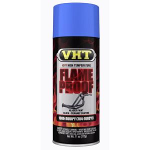 VHT Flameproof Coating Very High Temp Flat Blue Aerosol 11 OZ SP110