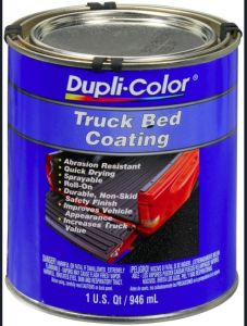 Dupli-Color Black Truck Bed Coating Black Quart Quart 32 OZ TRQ254