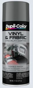 Dupli-Color Vinyl & Fabric Spray High Performance Charcoal Gray Aerosol 11 OZ HVP111