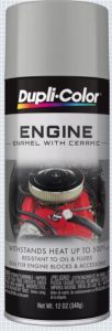 Dupli-Color Engine Paint with CERAMIC Cast Coat Aluminum Aerosol 12 OZ DE1650