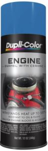 Dupli-Color Engine Paint with CERAMIC Chevrolet Blue Aerosol 12 OZ DE1609