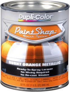 Dupli-Color Paint Shop Finish System Base Coat Burnt Orange (Metallic) Quart 32 OZ BSP211