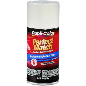 Dupli-Color Perfect Match Premium Automotive Paint General Motors  White 11 WA3967 Aerosol 8 OZ BGM0