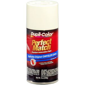 Dupli-Color Perfect Match Premium Automotive Paint Chrysler  Stone White (PW1) Aerosol 8 OZ BCC0407