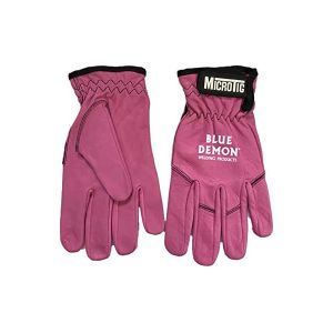 Blue Demon Micro Tig Welding Gloves Pink X-Large