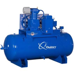 Quincy 10 HP 120 Gallon Two Stage Air Compressor P2103DS12HCB23