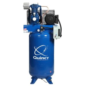 Quincy 7.5 HP 80 Gallon Two Stage Air Compressor 371CS80VCA23