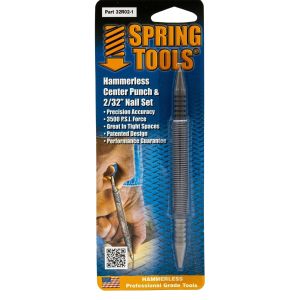 Spring Tools Combination Center Punch & 2/32" Nail Set 32R02-1