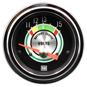 Stewart Warner Gauge Volt 12V 2 in.  375T