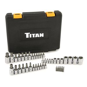 Titan Tools 43 pc. Master Star Bit Socket Set 54137