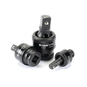 Titan Tools 3 pc. Impact Socket Universal Joint Set 40160