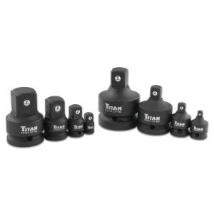 Titan Tools 8 pc. Impact Socket Adapter Set 40000