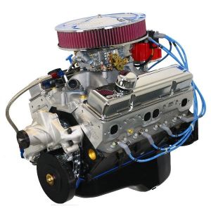 BluePrint Engines GM 383 ci. 436 HP Dressed Stroker Long Block Crate Engine BP38313CTC1D