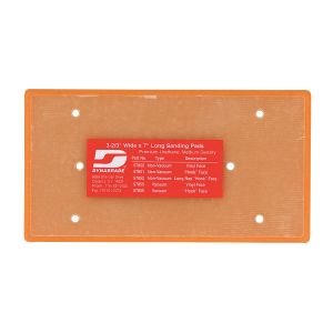Dynabrade 3-2/3 in. W x 7 in. L Non-Vacuum Dynabug Disc Pad Vinyl-Face 57850