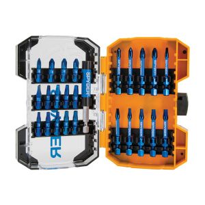 Open Box Spyder Products Mach-Blue 25 Piece Impact Bit Set 19029