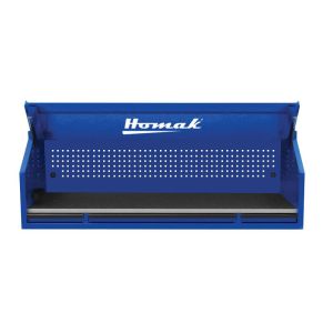 Homak 72” 3 Drawer RS Pro Hutch With Power Strip - Blue BL02072010
