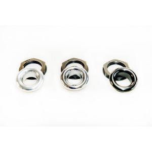 NotcHead Fire Wall Ring for 1/2 in. Heater Hose or AC #6 - Machined Finish 4500