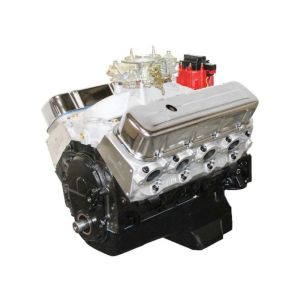 BluePrint Engines GM 496 ci. 600 HP Stroker Dressed Carbureted Long Block Crate Engine BP4967CTC