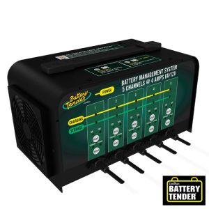 Battery Tender 4 AMP, 6/12V Selectable - 5 Bank