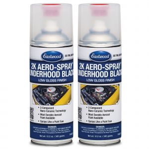 Eastwood 2K AeroSpray™ Underhood Black Spray Paint