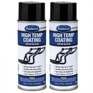 Eastwood Satin Black Hi-Temp Coating 11.75 oz Aerosol