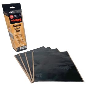 HushMat Multi Use Kit - Stealth Black Foil with Self-Adhesive Butyl 10150