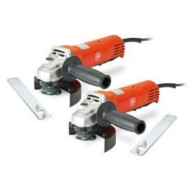 Fein Power Tools WSG 7-115PT 4-1/2" 7amp Paddle Switch Angle Grinder - 2 PACK GRINDERS 69908107040