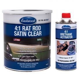 Eastwood 4:1 Rat Rod Satin Clear and Activator Gallon Kit