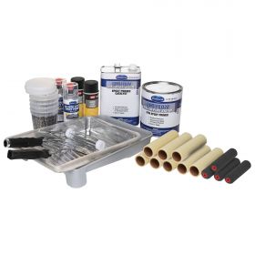 Basic Eastwood OptiFlow Epoxy Primer Kit - Automotive Roll-On Paint - Gray