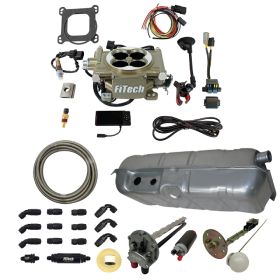 Fitech 1961-1964 Chevy Full Size Easy Street 600 HP Gold EFI System With Pump In-tank & Fuel Lines Total Package