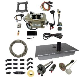 Fitech 1964-1968 Mustang Easy Street 600 HP Gold EFI System With Pump In-tank & Fuel Lines Total Package