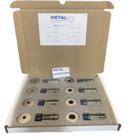 Metal Pro Punch and Die Set (9/32in.  11/32in. 13/32in.  15/32in.  17/32in.  21/32in.  25/32in.  and 29/32in.)