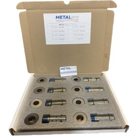 Metal Pro Punch and Die Set (25/32in.  27/32in. 29/32in.  31/32in.  13/16in.  15/16in.  7/8in.  and 1in.)