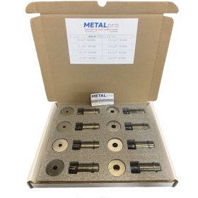 Metal Pro Punch and Die Set ( 9/32in.  11/32in. 13/32in.  15/32in.  17/32in.  19/32in.  21/32in.  and 23/32in.
