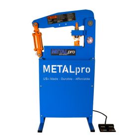 Metal Pro 40 Ton Ironworker w/ punch station and open central workstation