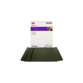 3M Imp Wet Or Dry Sheet 9In.X11In. 2000A 3M2020
