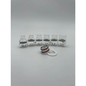 EDGE Gas Lens Complete Kit Laminar Flow Series 5/32 Diffuser in all 6 cups (4,5,6,7,8,10)
