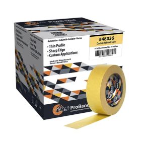 FBS ProBand Custom Refinish Tape - Yellow - 1-1/2in. x 55 yd. (36mm x 50m)