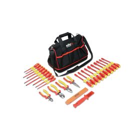 Wiha 25 Piece Insulated Pliers-Cutters and Screwdriver Set 32879