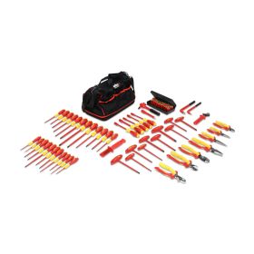 Wiha 66 Piece Insulated Pliers-Cutters and Screwdriver Set 32876