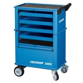 Gedore 4 Draw, double sided tool trolley 6627550
