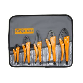 Grip-on 5 Piece General Locking Plier Grip Set GK-SET5