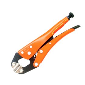 Grip-on 10in. Locking C-clamp Plier, With Self Levelling Jaw, 1-11/16in. Jaw Opening 233-10
