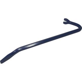 Gray Tools Goose Neck Wrecking Bar 5/8in. Shank X 18in. Long Royal Blue Paint Finish WB18
