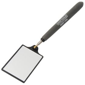 Gray Tools 2-1/2in. X 3-1/2in. Rectangular Telescopic Swivel Head Inspection Mirror 10-1/2in. To 37i